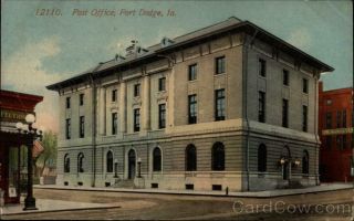1914 Fort Dodge,  Ia Post Office Webster County Iowa The Aemegraph Company Vintage