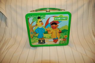 1983 Sesame Street Lunch Box Made By Aladdin No Thermos