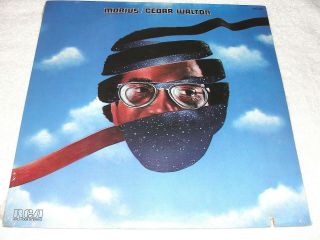 Cedar Walton " Mobius " 1975 Jazz/fusion Lp,  Rca Press,  Apl1 - 1009