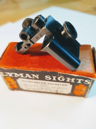 Vintage Lyman 56mb Peep Sight For Marlin 93,  94 & 36,