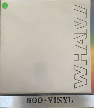 Wham The Final.  Greatest Hits.  12 " Vinyl Lp 1986.  George Michael Ex,  Con