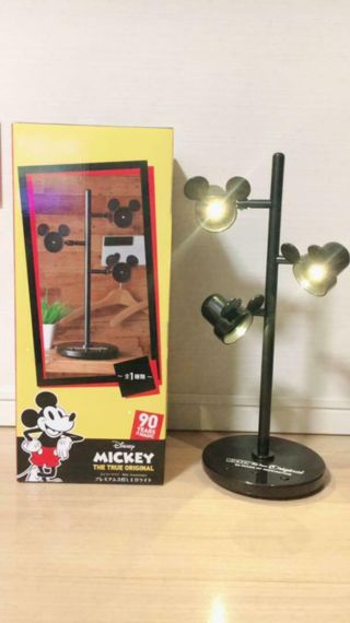 Sega Mickey Mouse 90th Anniversary Premium 3 - Lamp Led Light Japan Limited Item