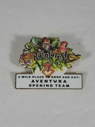 Rainforest Cafe - Employee Opening Team - Aventura - Tie Or Hat Pin - Usa Made