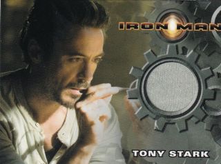 Iron Man Movie Costume Card Tony Stark (shirt) Robert Downey Jr