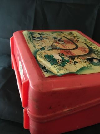 RARE Vintage 1986 Disney DUCK TALES Plastic Aladdin Lunchbox ducktales lunch box 3