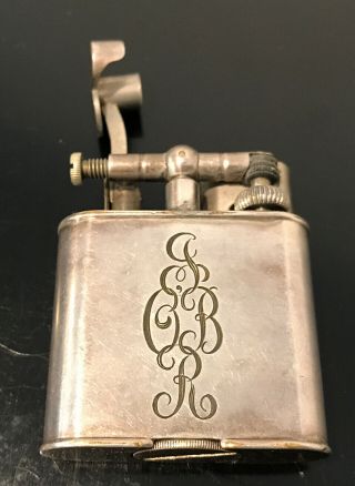 Vintage Dunhill Lighter Double Sided Mono