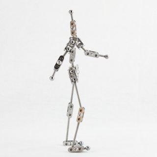 Sca - 14 14cm Child Diy Stop Motion Animation Character Metal Puppet Armature