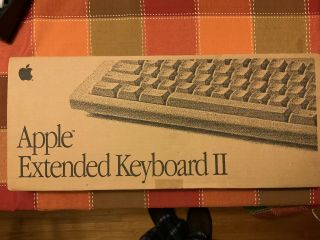 Apple Extended Keyboard Ii Adb | Nos - Factory Box Vintage Rare M0312