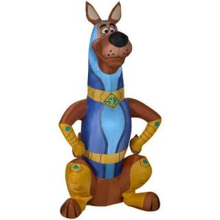 Gemmy 5 Ft Airblown Inflatable Scooby - Doo As Scoob Halloween Yard Blow Up