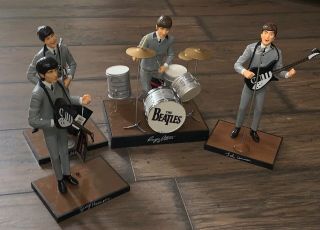 The Beatles,  1991,  Apple Corps,  Hamilton,  4 Figure Set W/tags,  Vintage Rare
