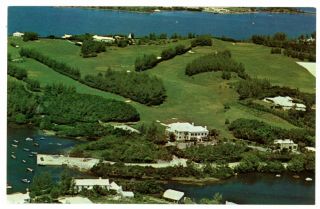 Vintage Riddell’s Bay Gold & Country Club Bermuda Postcard Unposted
