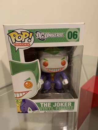 Funko Pop The Joker 06 Heroes Dc Universe Vinyl Figure Batman