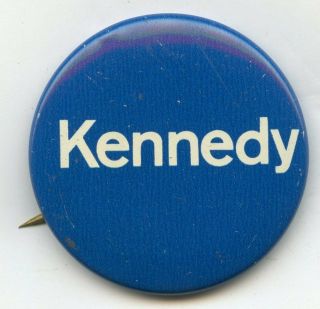 1968 Robert F Kennedy Rfk Blue Campaign Vote Button Pinback Pin Election Bk512