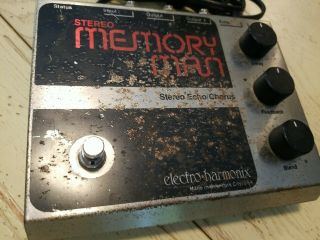 Electro - Harmonix Vintage Memory Man Delay Chorus Electric Guitar Pedal Effect