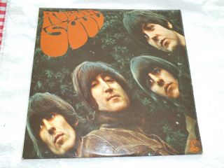The Beatles - Rubber Soul - U.  K.  Mono Issue - Vg,