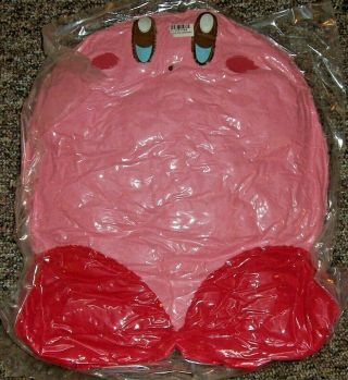 Nwt Kirby Of The Stars 19 " Fluffy Plush More Big Pink Fur Stuffed Toreba Sk Jpn