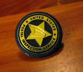 Usps Postal Inspection Service Pin - Vintage United States Postal Mini Badge Pin