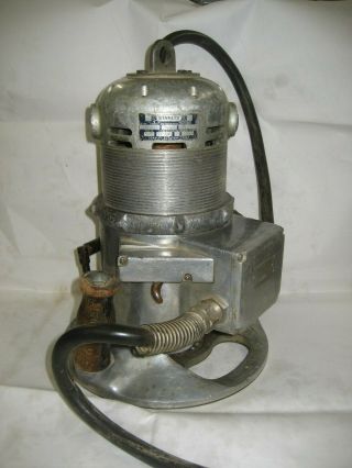Vintage Stanley Router Model No.  M2 - A - 120 Volt - 15 Amps - 3 Hp