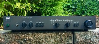 Nad 1155 Stereo Preamplifier Pre Amplifier Mm/mc Phono Stage Vintage Japan Rare