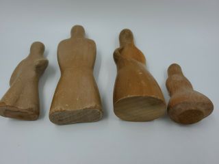 Antonio Vitali Creative Playthings Swiss Carved Wood Toy Play Set Vintage 1950 ' s 3