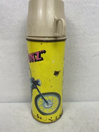 Vintage 1976 The Fonz Thermos from Happy Days Fonzie Bottle 2272 King Seeley 2