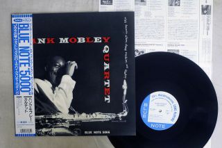 Hank Mobley Quartet Same Blue Note Bn 0018 Japan Obi Vinyl Lp