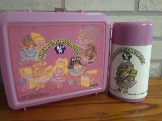 Vintage 1988 Cherry Merry Muffin Lunchbox & Thermos