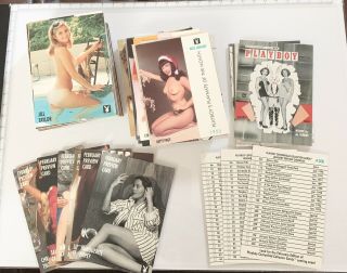 Complete Playboy 1954 - 1993 January Trading Card Set Betty Page 133 Cards