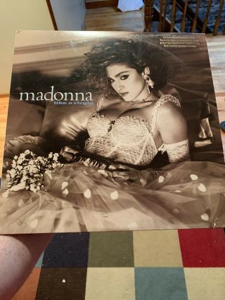 Madonna / Like A Virgin / White Promo / Gold Stamp 1984 1st Release