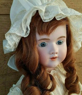 Antique Large 30 " Handwerck 109 German Bisque Head Doll Lovely Child Size Girl