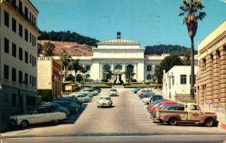 Vintage Postcard Ventura Couinty Court House Ventura Ca 1957
