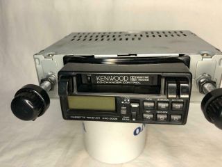 Vintage Kenwood Krc - 3006 Car Cassette Receiver Tuner Stereo Vg