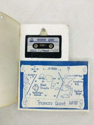 Treasure Quest Atari 400 Home Computers Adventure International vintage game 3