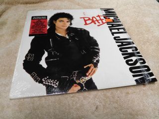 Michael Jackson - Bad - Epic 40600 - In Shrink With Lyric Sheet / Hype