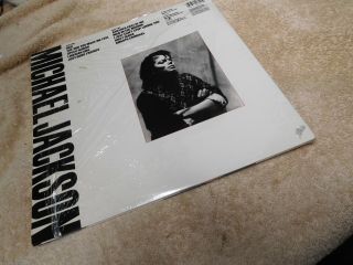 Michael Jackson - Bad - EPIC 40600 - in shrink with lyric sheet / hype 2