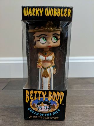 Betty Boop Wacky Wobbler Queen Of The Nile Bobble Head Cleopatra