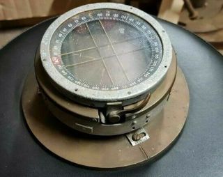 Vintage Air Ministry Raf 6a/0367 Type P6 Wwii Compass - Spitfire,  Lancaster,  Hur