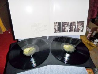 The Beatles Double White Album Apple Label Lovely All 4 Sides