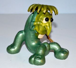 Vintage 1960s Russ Berrie Squirmy Wormy Oily Jiggler Monster Figure