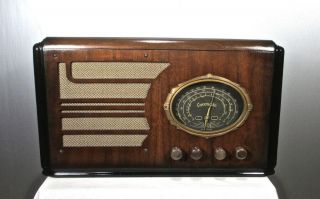 Antique Coronado Vintage Tube Radio Restored And