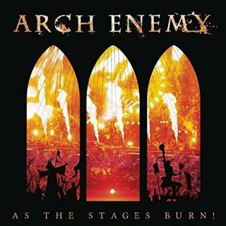 As The Stages Burn [with Dvd] [gatefold Cover] [silver Vinyl] By Arch Enemy.