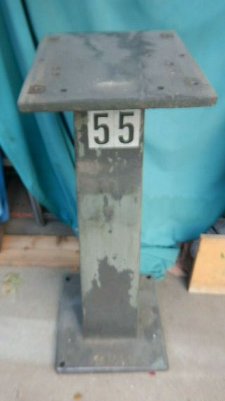 Vintage Bench Grinder Pedestal Industrial