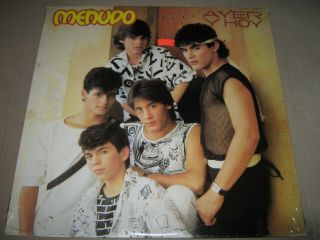Menudo Ayer Y Hoy Factory Vinyl Lp 1985 Il7 - 7420 Nocut Ricky Martin