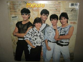 MENUDO Ayer Y Hoy FACTORY Vinyl LP 1985 IL7 - 7420 NoCut Ricky Martin 3