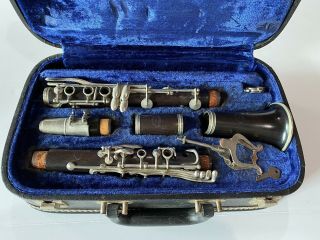 Buffet Crampon Evette & Schaeffer Paris E13 Clarinet Serial K29521 Vintage Wood