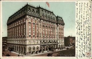 York,  Ny Hotel Astor Detroit Photographic Co.  Antique Postcard Vintage