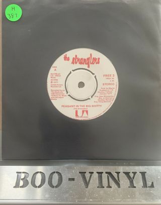 The Stranglers - Choosey Susie / Peasant In The Big Shitty - 7 " Fan Club Ex,  Con