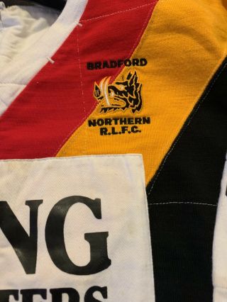 Vintage Bradford Northern Rugby League 1989/90 Match Worn Shirt 3