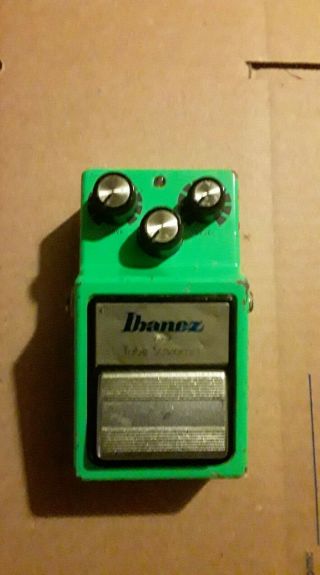 Vintage Ibanez Ts 9 Tube Screamer Pedal 1982