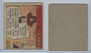 R27 Strip Card,  Cartoon Comics,  1935,  148 Terry And The Pirates